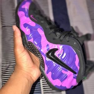 Purple camo Foamposite